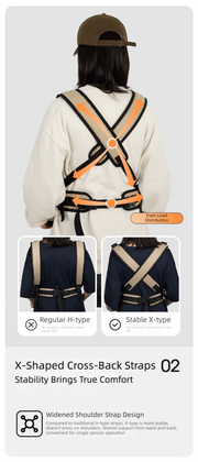 Hands-Free Front Carry Pet Backpack with Spine Support