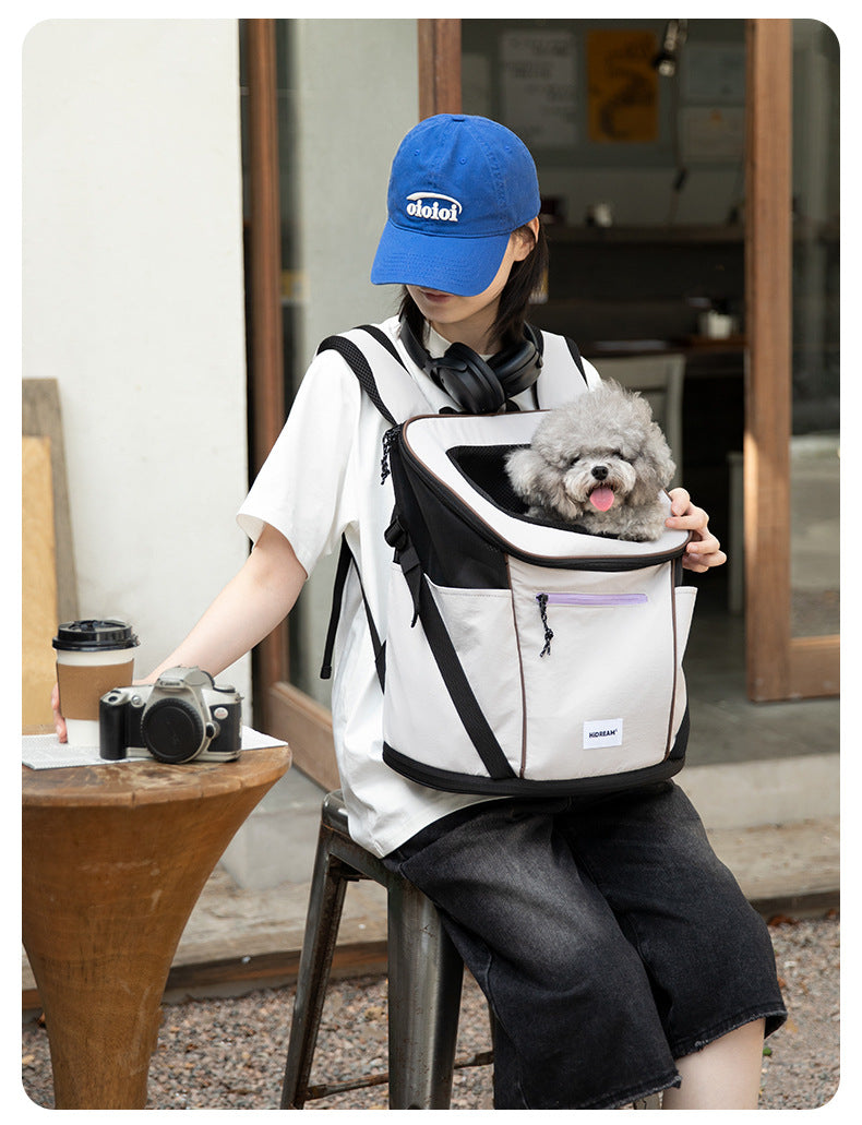 Lightweight Front-Carry Pet Carrier Backpack
