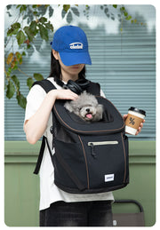 Lightweight Front-Carry Pet Carrier Backpack