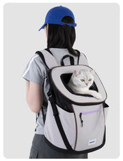 Lightweight Front-Carry Pet Carrier Backpack