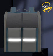 Wheeled Pet Carrier Backpack