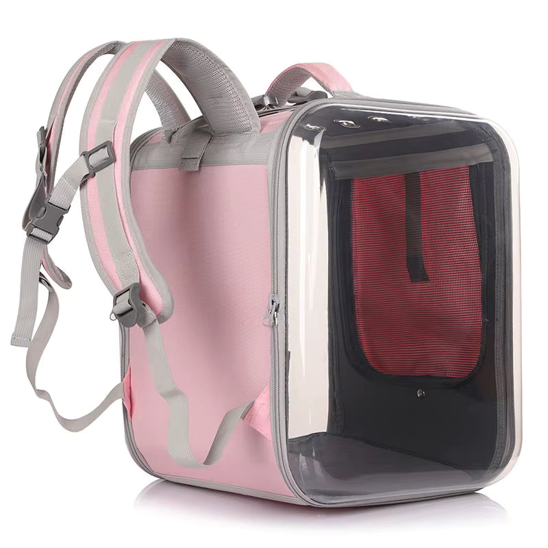 Pet Carrier Backpack with Side Window Covers