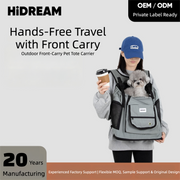 Mountain-Style Front-Carry Pet Backpack