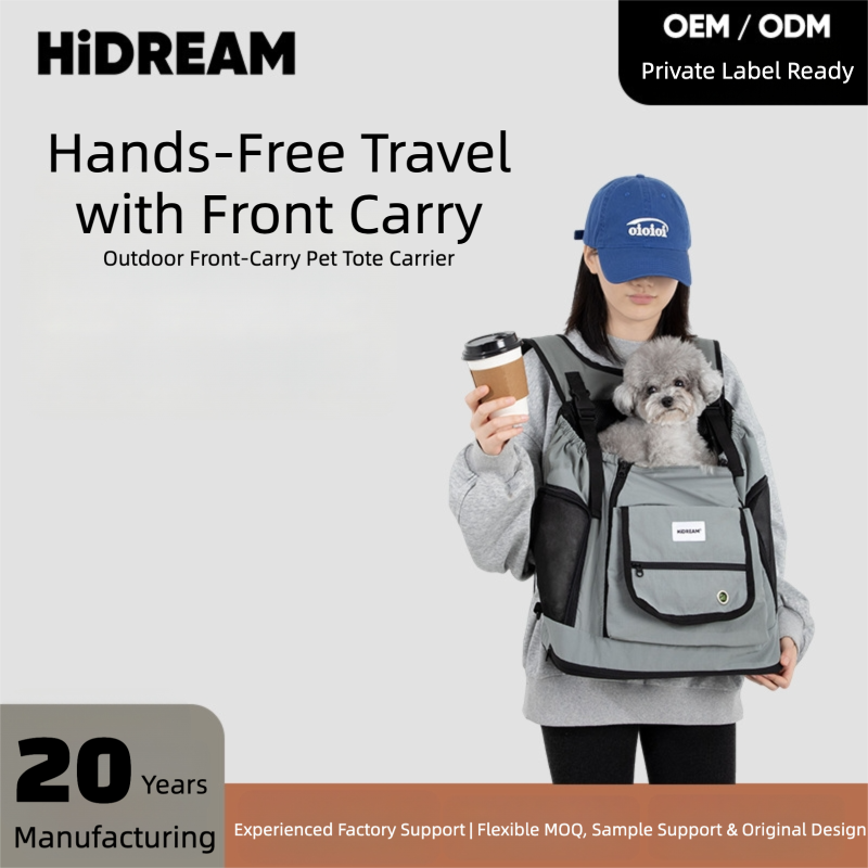 Mountain-Style Front-Carry Pet Backpack