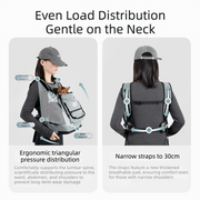 Mountain-Style Front-Carry Pet Backpack