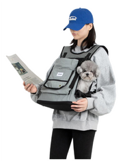 Mountain-Style Front-Carry Pet Backpack
