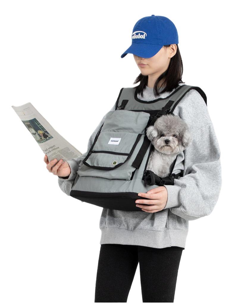 Mountain-Style Front-Carry Pet Backpack