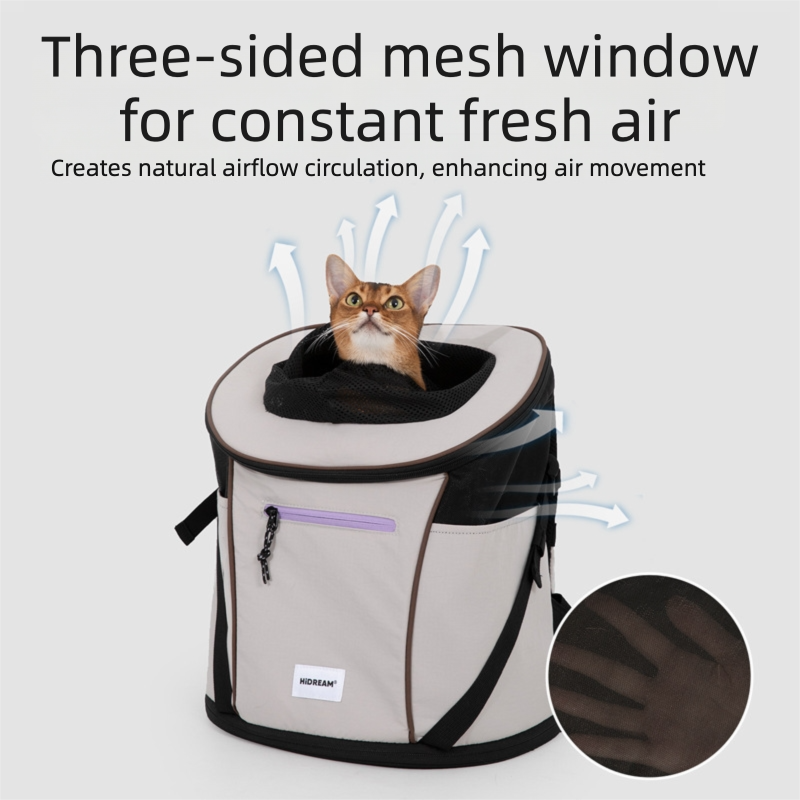 Lightweight Front-Carry Pet Carrier Backpack