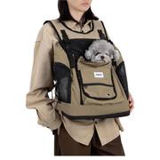 Mountain-Style Front-Carry Pet Backpack
