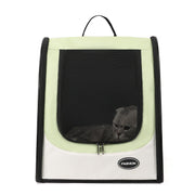 Oxford Pet Carrier Backpack with Trolley Configuration