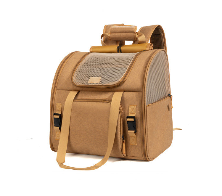 Polyester Expandable Pet Carrier Backpack