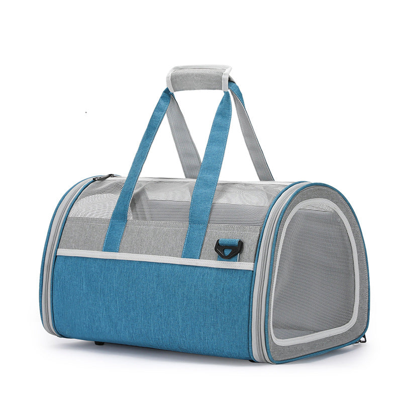 Mesh Pet Carrier Tote with Shoulder Strap