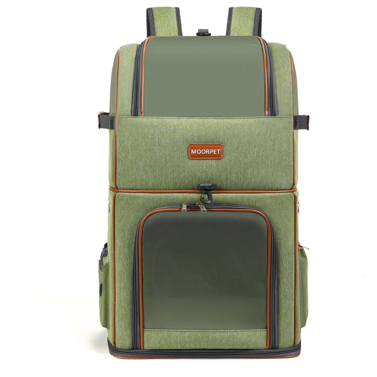 Polyester Wheeled Pet Carrier with Trolley