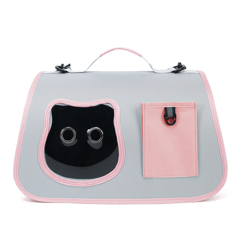 Ventilated Pet Carrier Tote with Front Window