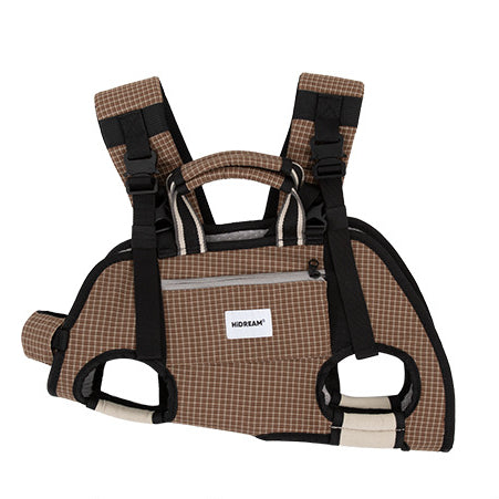 Ice-Silk Horizontal Pet Backpack Carrier with Spine-Friendly Support