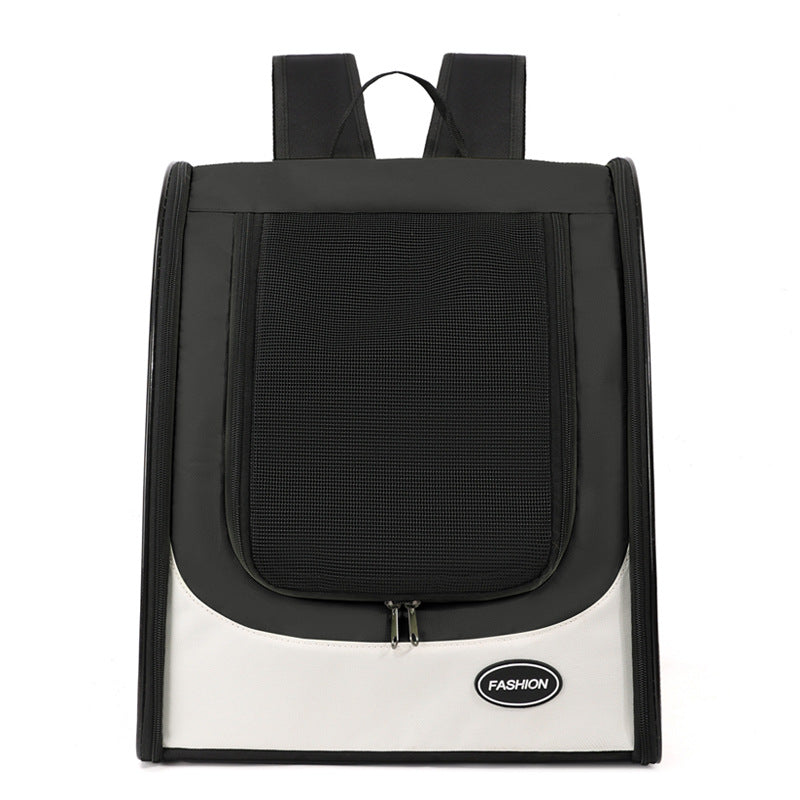 Oxford Pet Carrier Backpack with Trolley Configuration