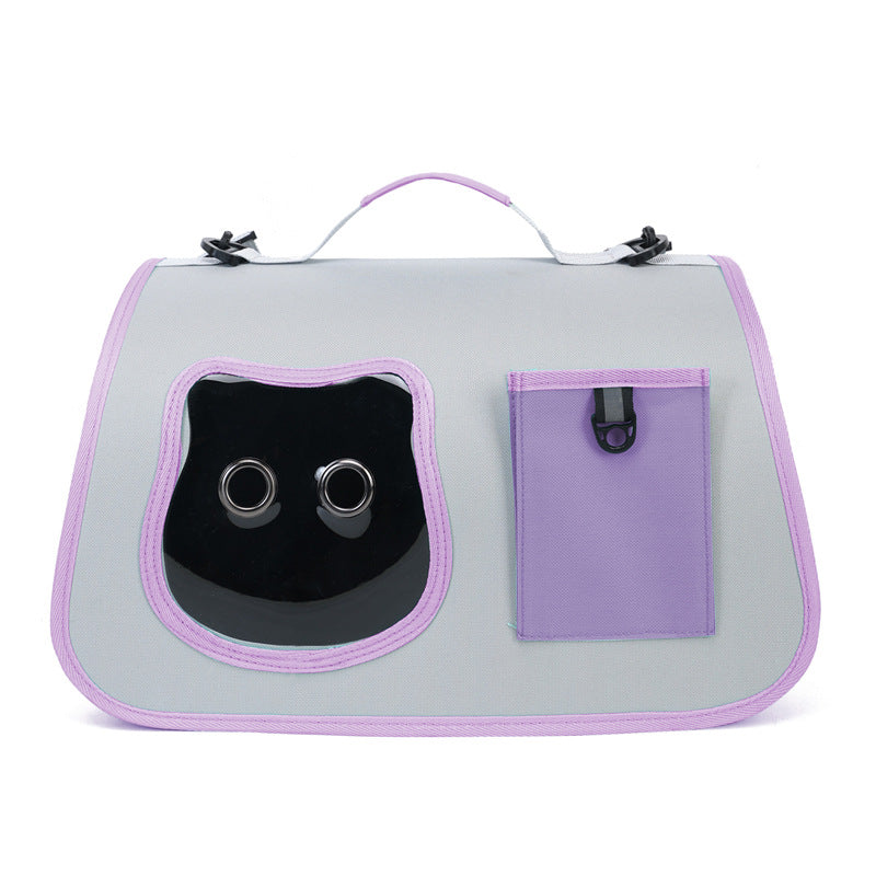 Ventilated Pet Carrier Tote with Front Window
