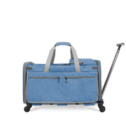 Large Oxford Wheeled Pet Carrier