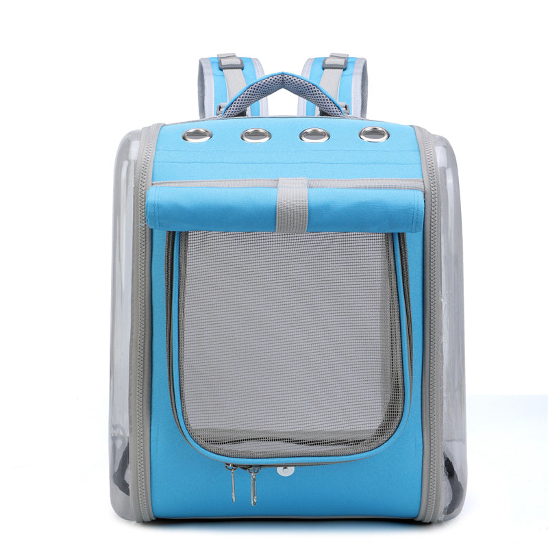 Pet Carrier Backpack with Side Window Covers