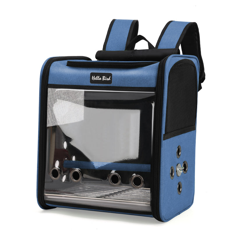 Oxford and PVC Small Pet Carrier Backpack
