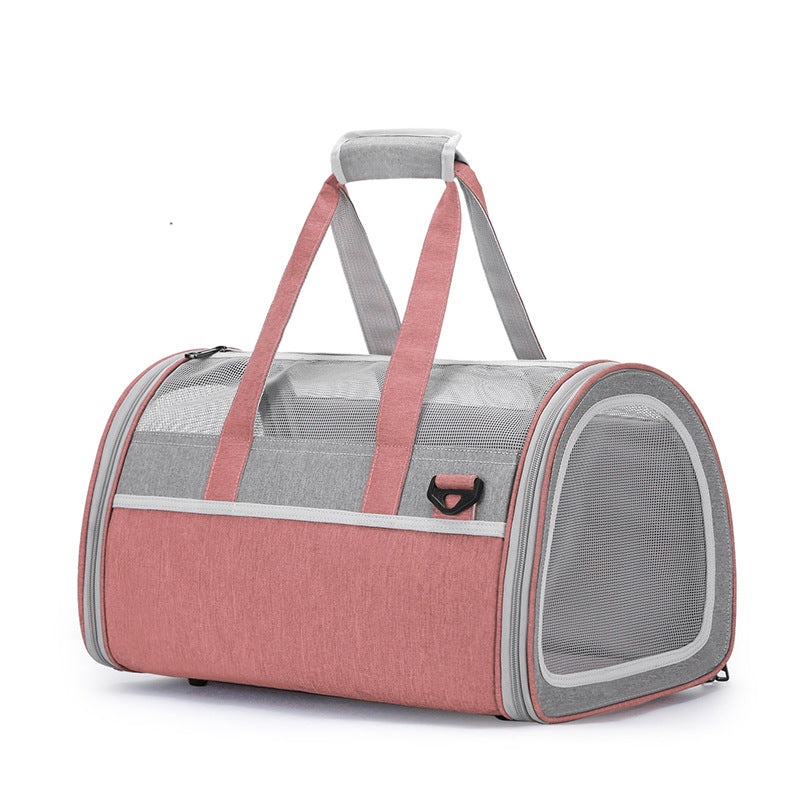 Mesh Pet Carrier Tote with Shoulder Strap