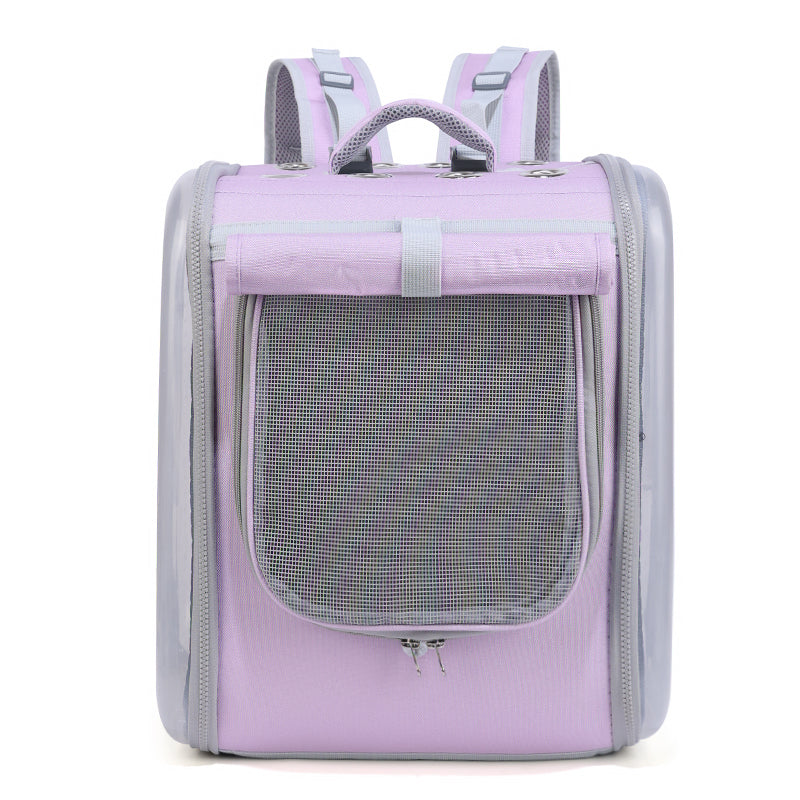 Pet Carrier Backpack with Side Window Covers