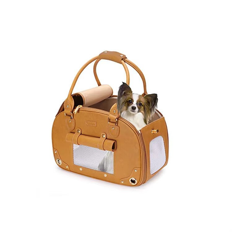 PU Pet Carrier Tote with 7 Color Options