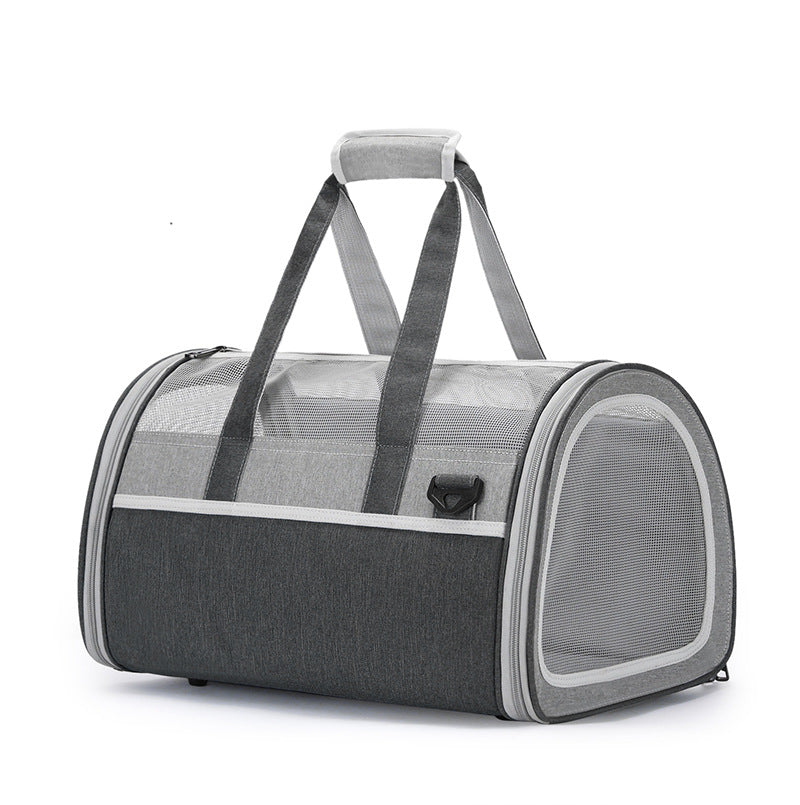 Mesh Pet Carrier Tote with Shoulder Strap
