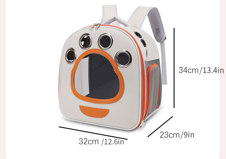 Pet Carrier Backpack with Viewing Window