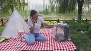 Pet Carrier Backpack with Side Window Covers
