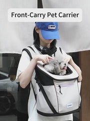 Lightweight Front-Carry Pet Carrier Backpack