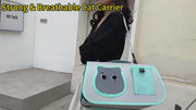 Ventilated Pet Carrier Tote with Front Window