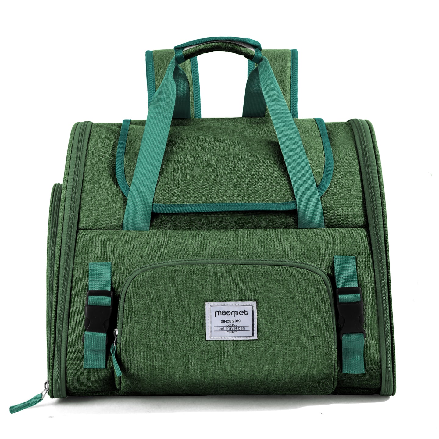 Expandable Soft-Sided Pet Carrier Backpack