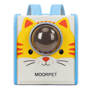 Cat Face Window Pet Carrier Backpack