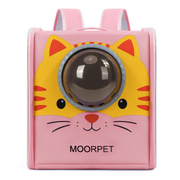 Cat Face Window Pet Carrier Backpack