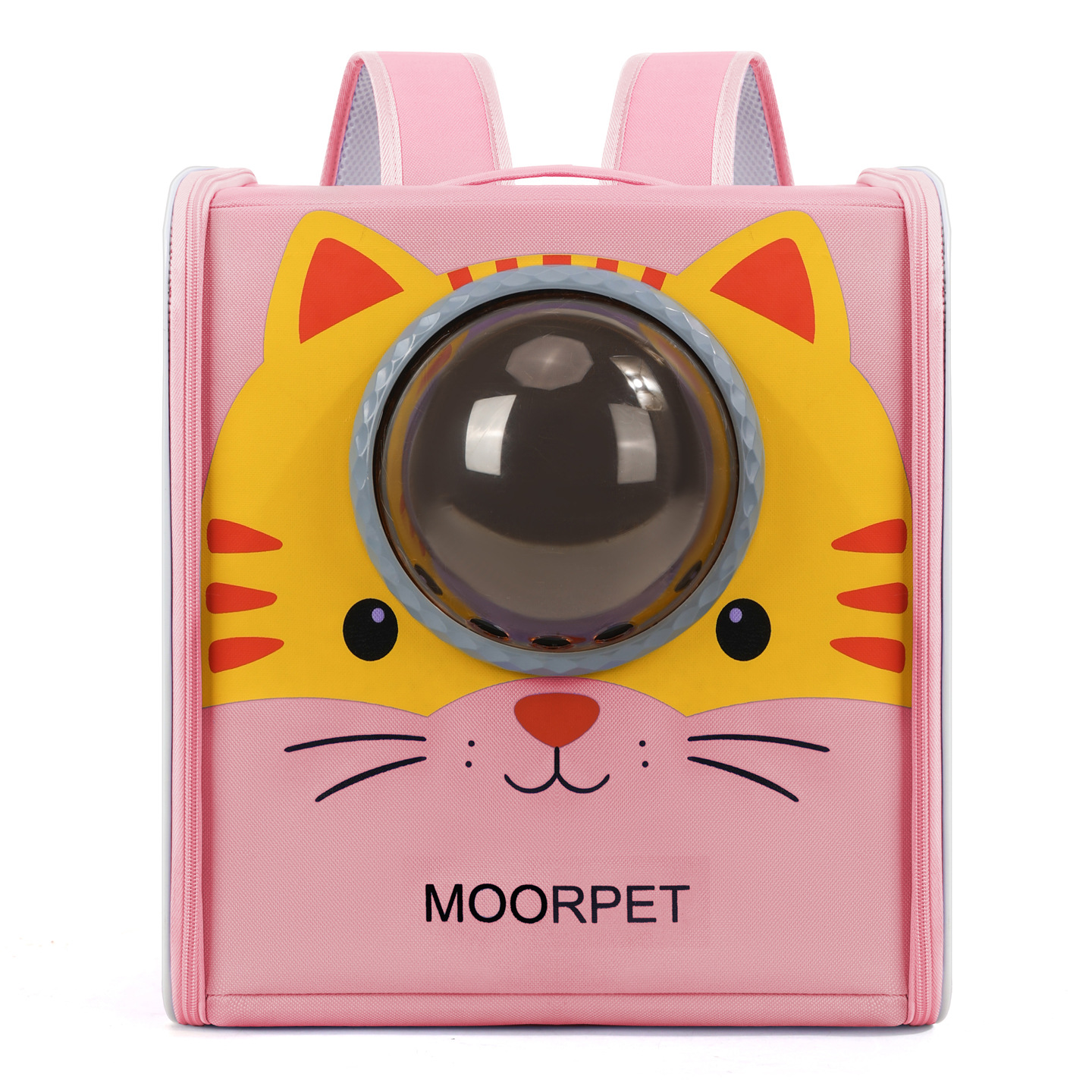 Cat Face Window Pet Carrier Backpack