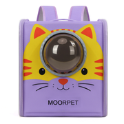 Cat Face Window Pet Carrier Backpack