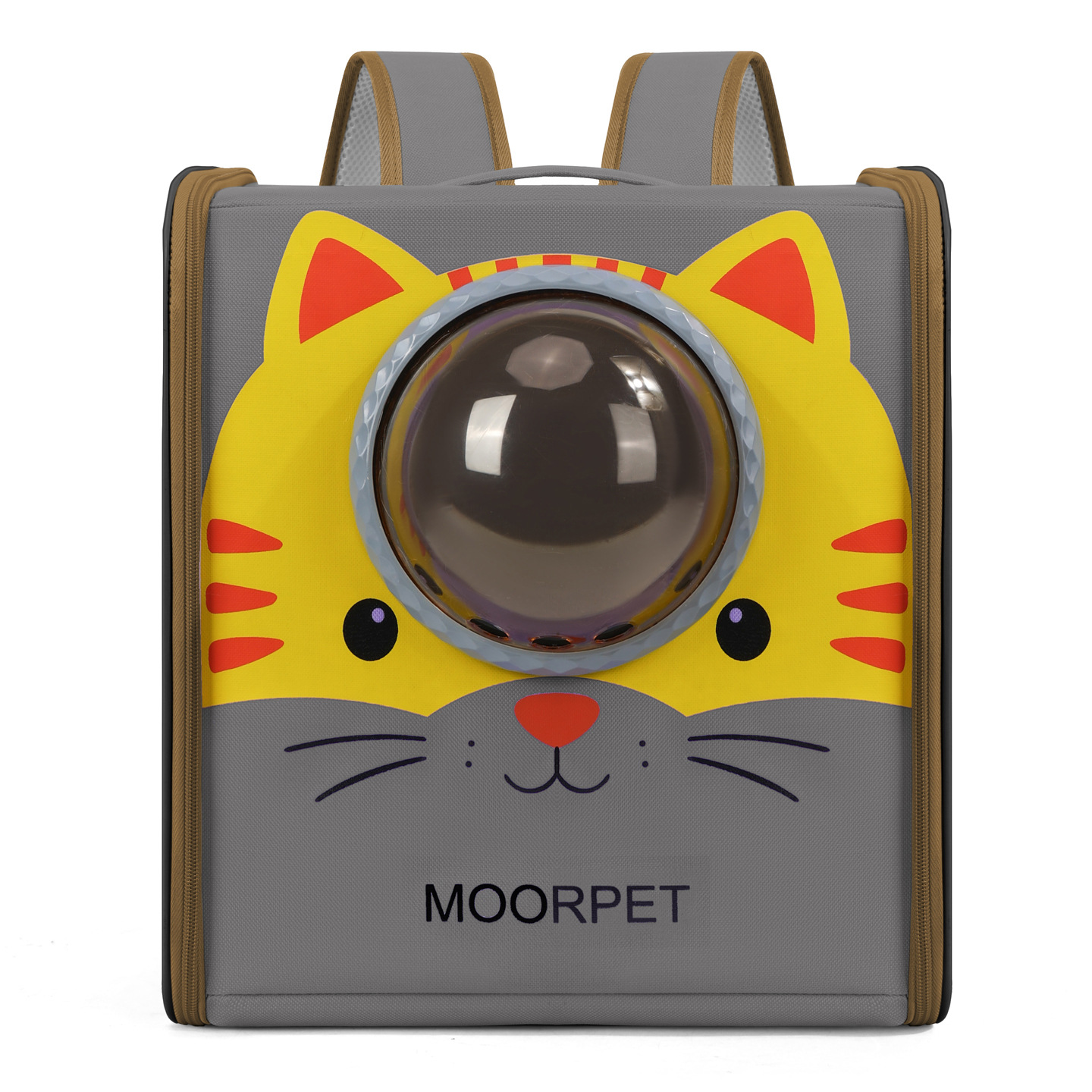Cat Face Window Pet Carrier Backpack