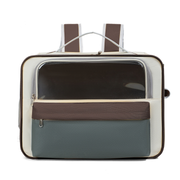 Color-Block Pet Carrier Backpack