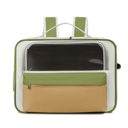 Color-Block Pet Carrier Backpack