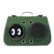 Ventilated Pet Carrier Tote with Character Window