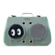 Ventilated Pet Carrier Tote with Character Window