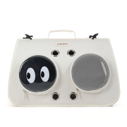 Ventilated Pet Carrier Tote with Character Window