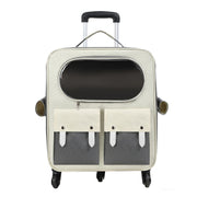 Convertible Pet Carrier Backpack with Standard & Wheeled Options