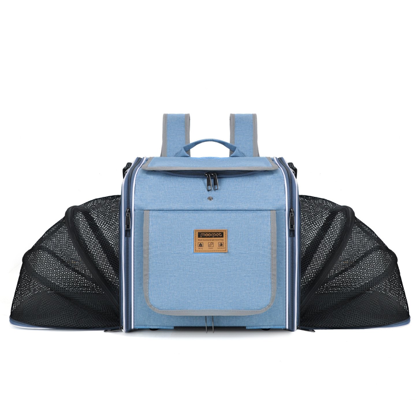Expandable Bicycle Pet Carrier Backpack