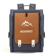 Large-Capacity Ventilated Pet Carrier Backpack