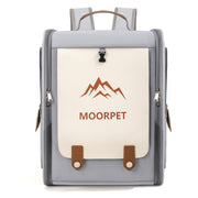 Large-Capacity Ventilated Pet Carrier Backpack