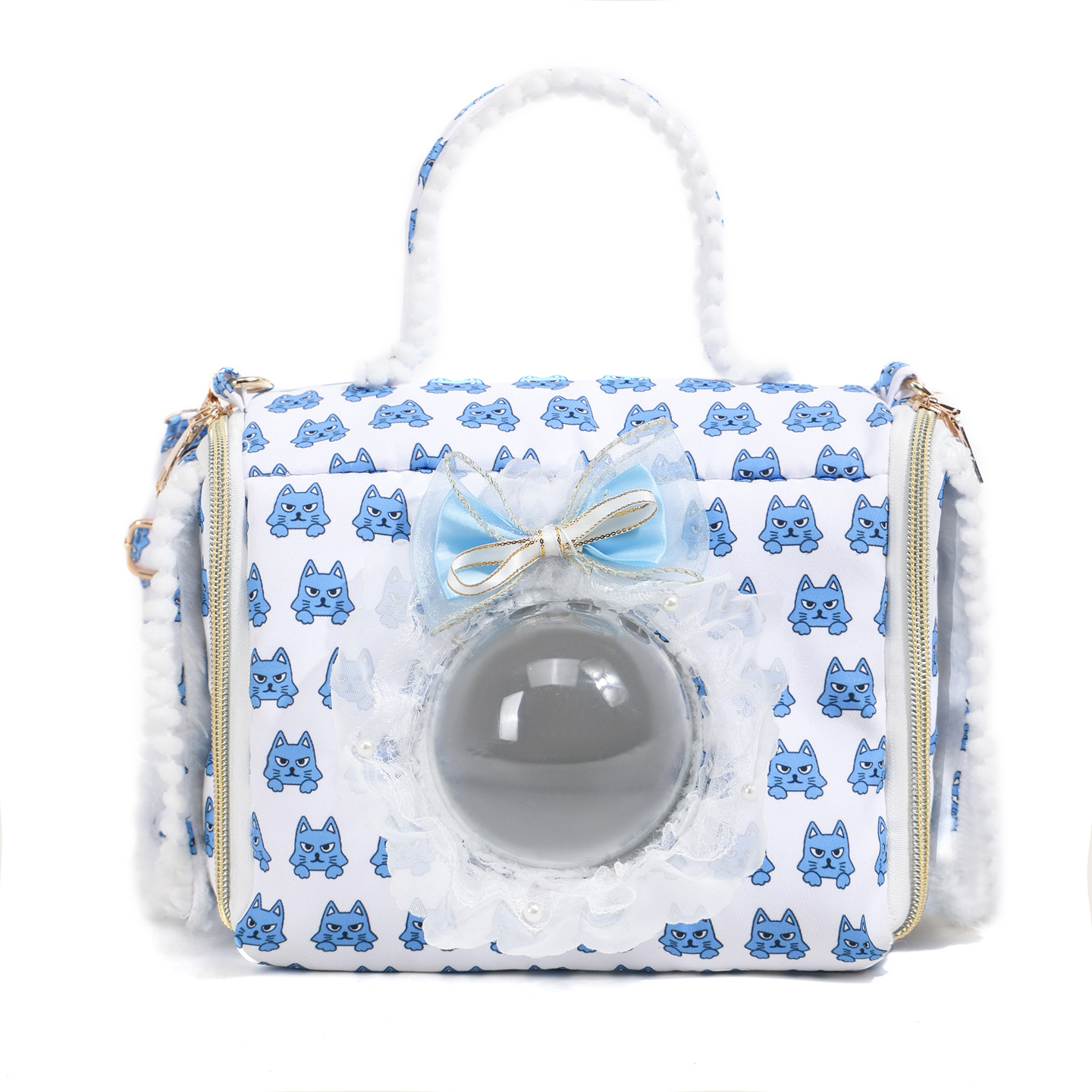 Warm Small Pet Crossbody Carrier