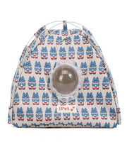 Portable Small-Pet Tent Bed for All-Season Use