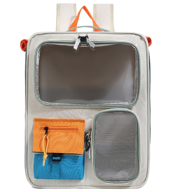 Convertible Wheeled Pet Carrier Backpack